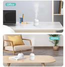 Umidificador portátil. Desligamento automático. Com led