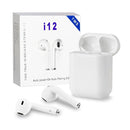 Fone Bluetooth I12 V5.0 Tws Touch – True Wireless Stereo