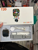 Smartwatch T20 49mm: Edição Limitada com 2 Pulseiras Exclusivas!