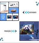 Transforme Qualquer Lugar em um Cinema com o Projetor Portátil HY300!